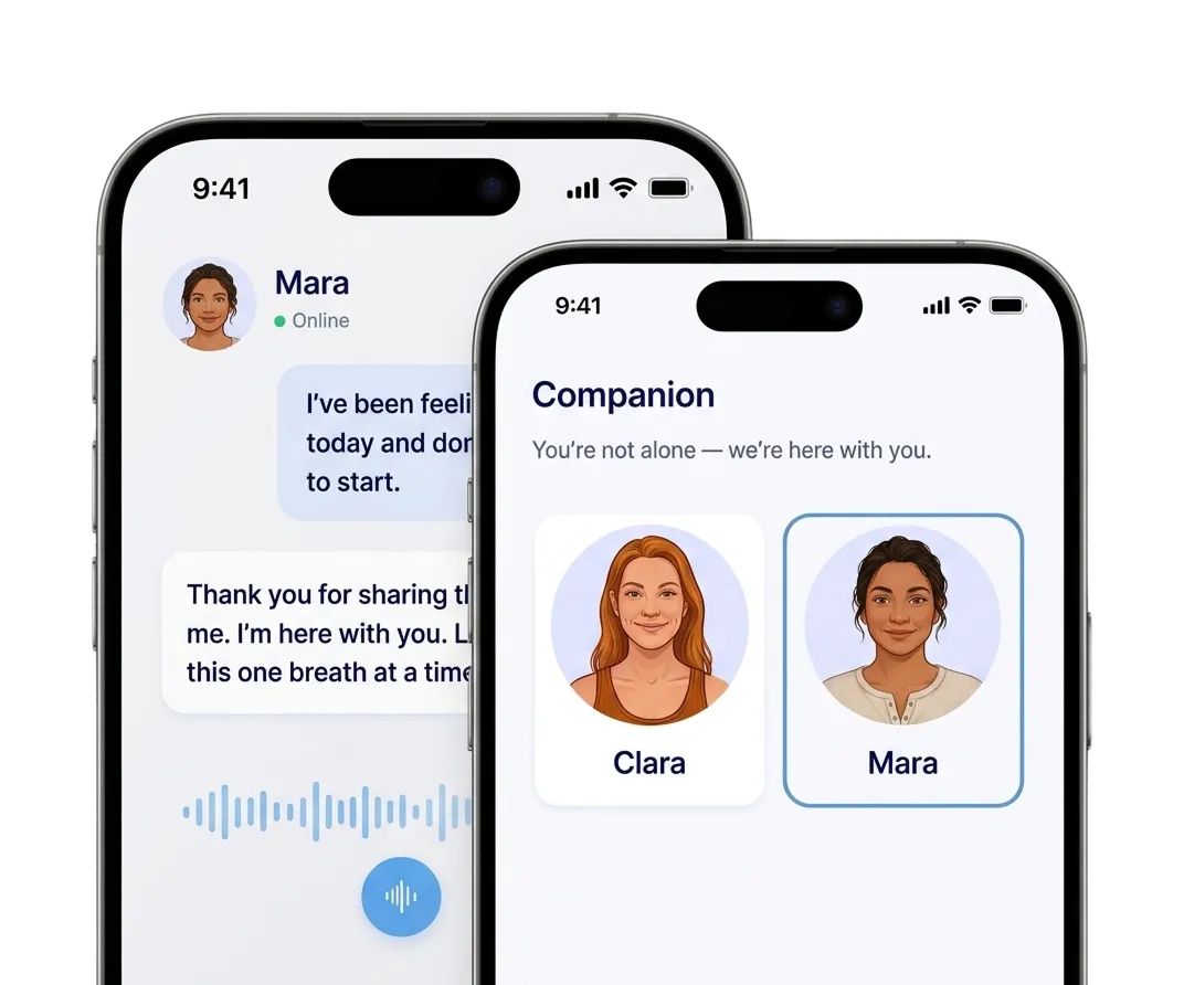 Tuun app — companion screen