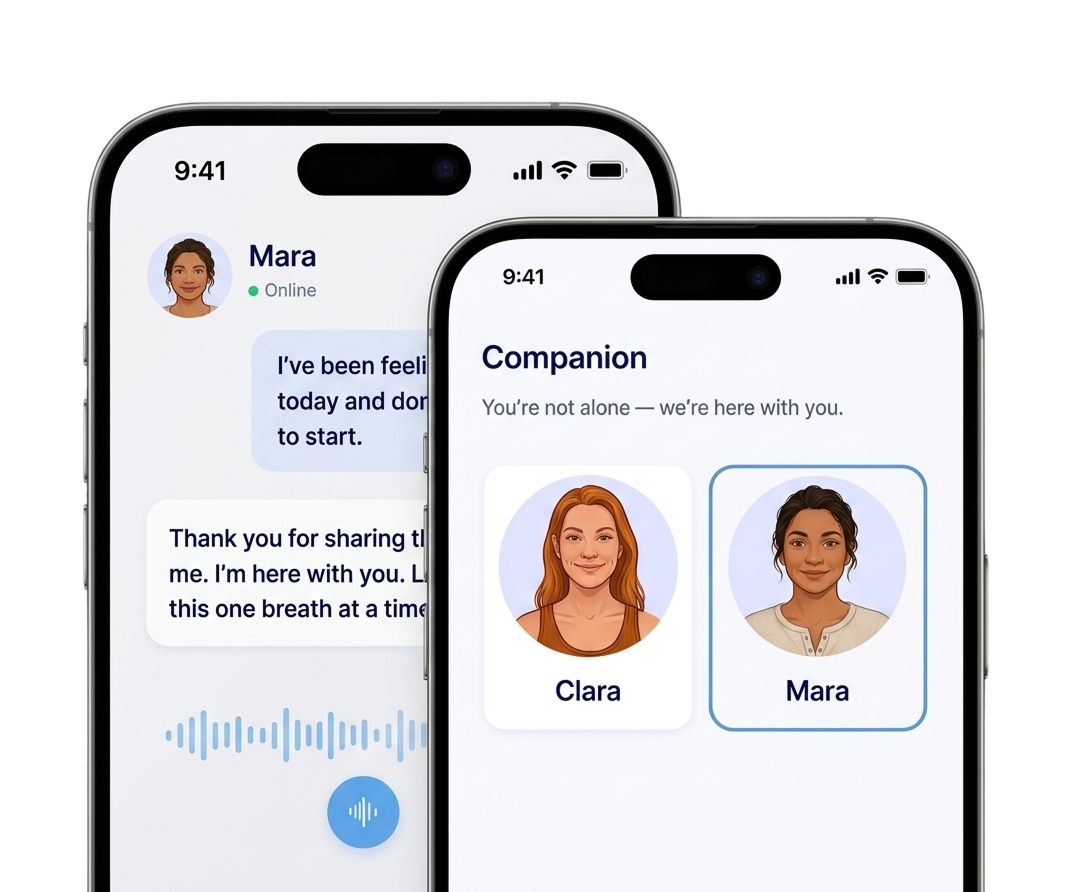 Tuun app — companion screen